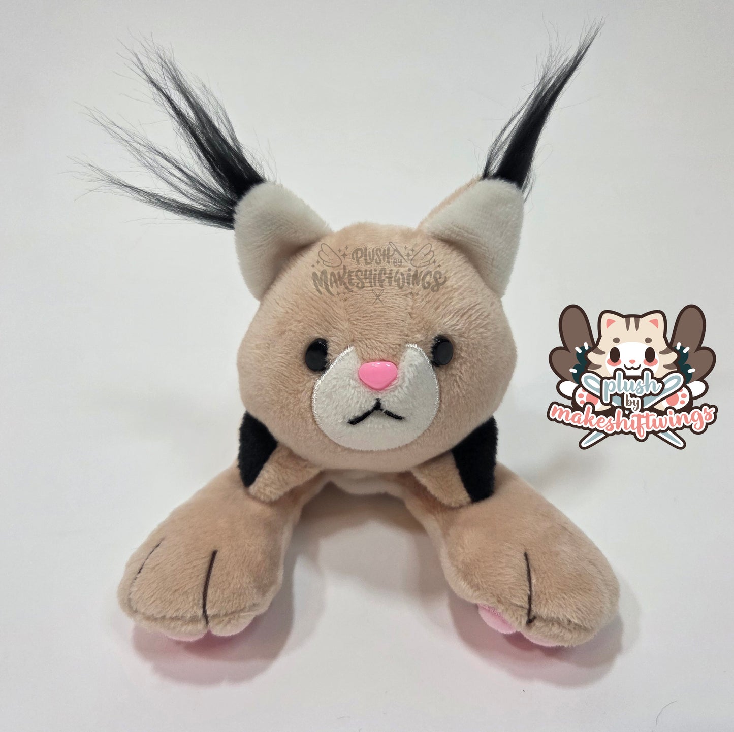 SEWING PATTERN - Lynx beanie plush