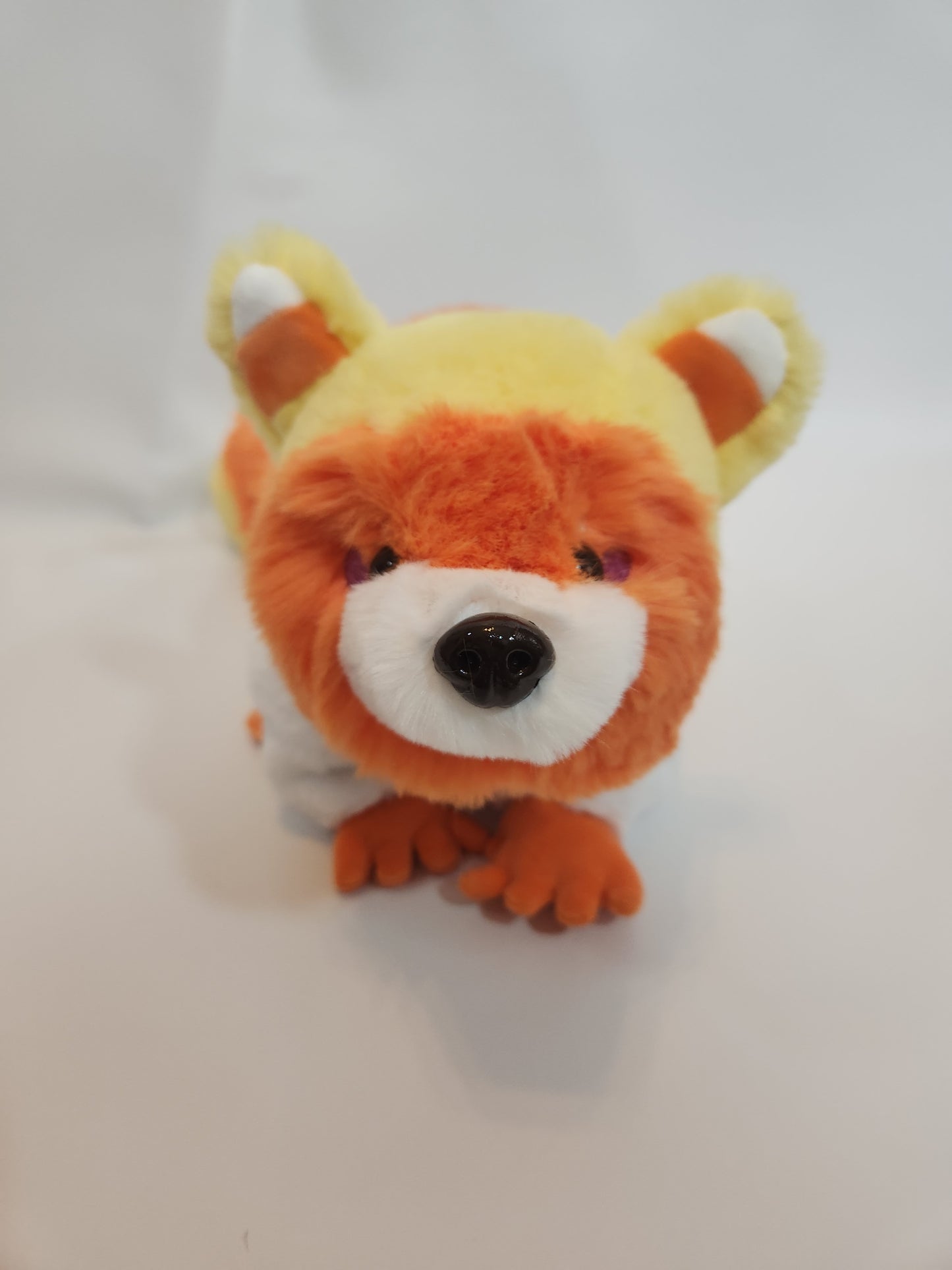 Raccoon plush (candy corn, luxe cuddle)