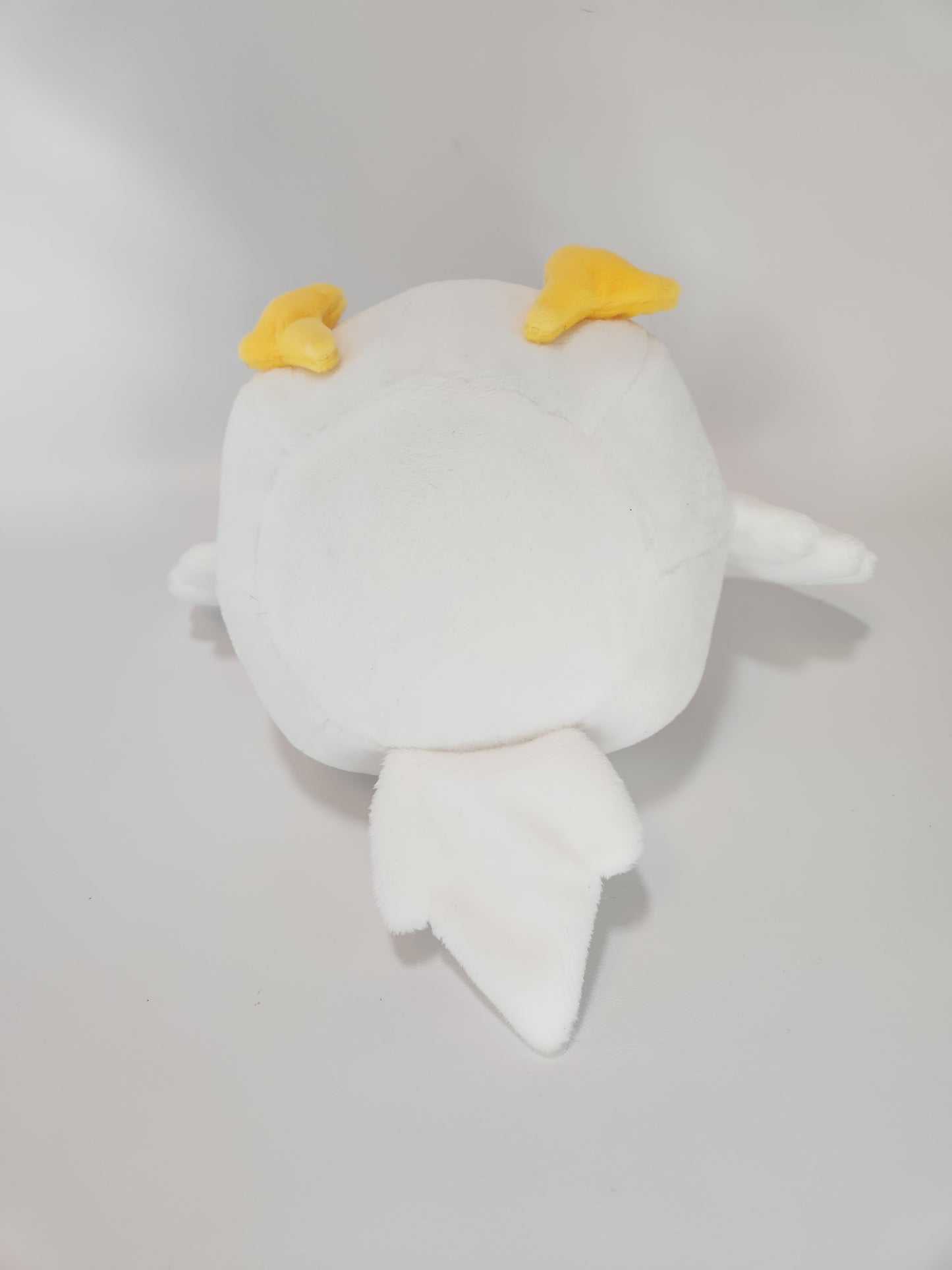 White chonky chicken with hats (3mm minky)