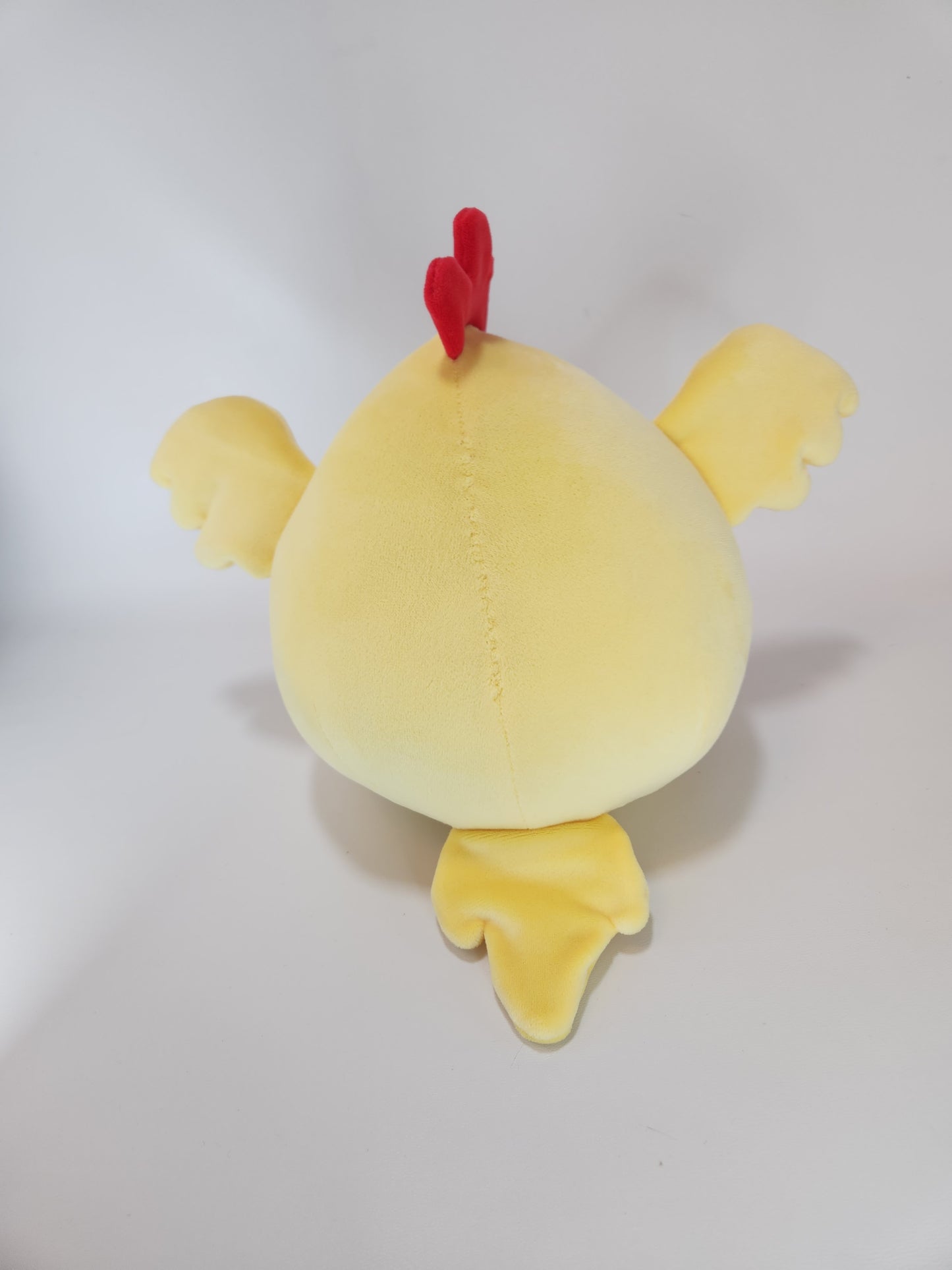 Yellow chonky chicken with hats (mochi)
