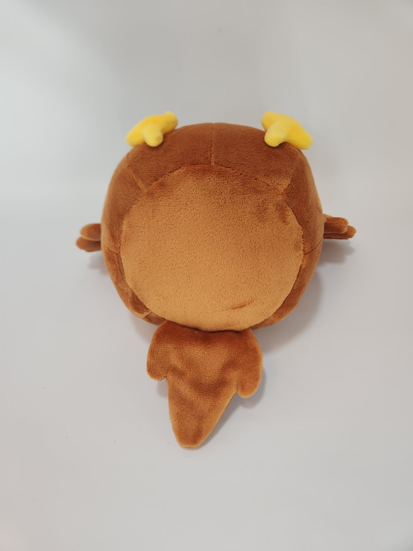 Brown chonky chicken with hats (1mm minky)