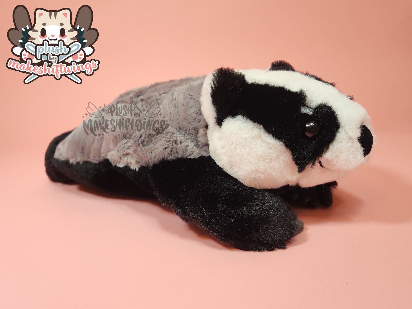 Flat Badger Plush (Luxe cuddle)
