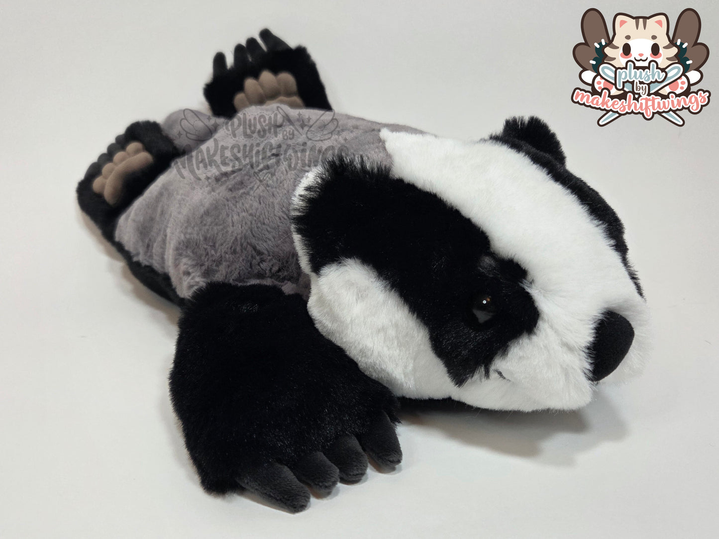 Flat Badger Plush (Luxe cuddle)