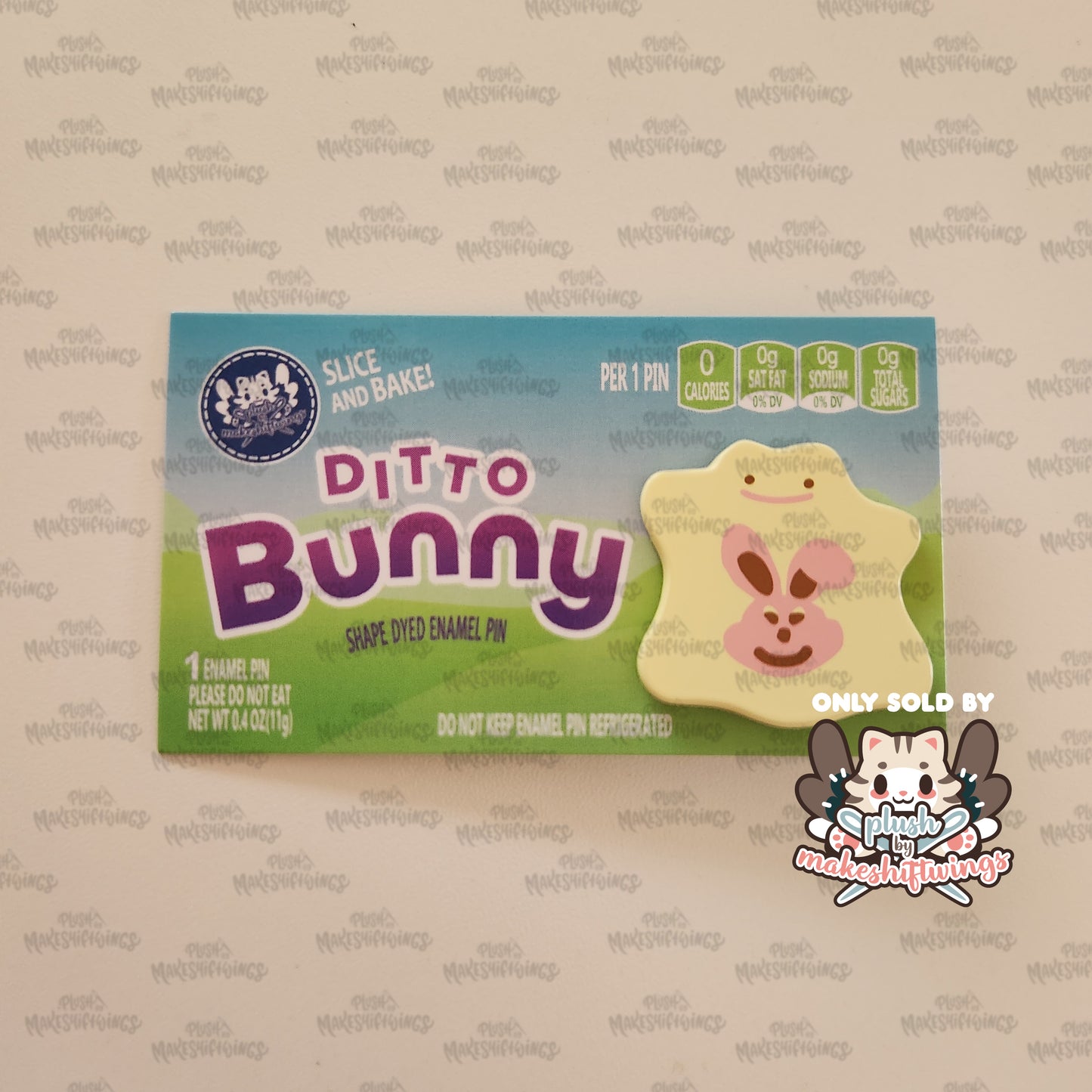 Slice and Bake Bunny Pin