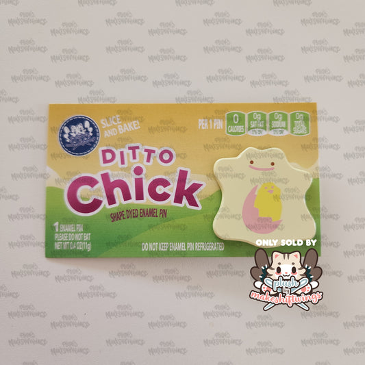 Slice and Bake Chick Pin