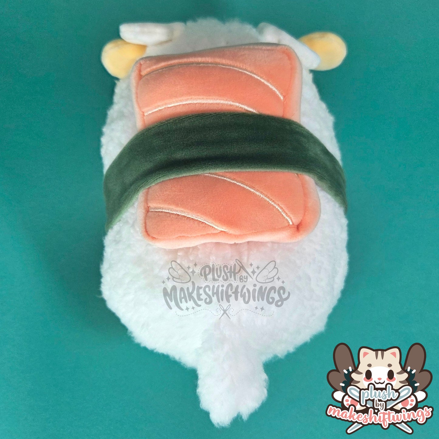 Sushi Sheep Plushie (Fish Cake Horns)