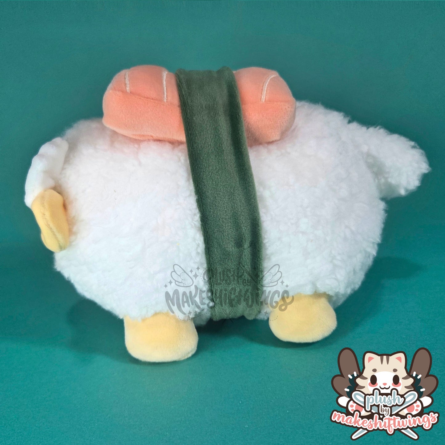 Sushi Sheep Plushie (Fish Cake Horns)