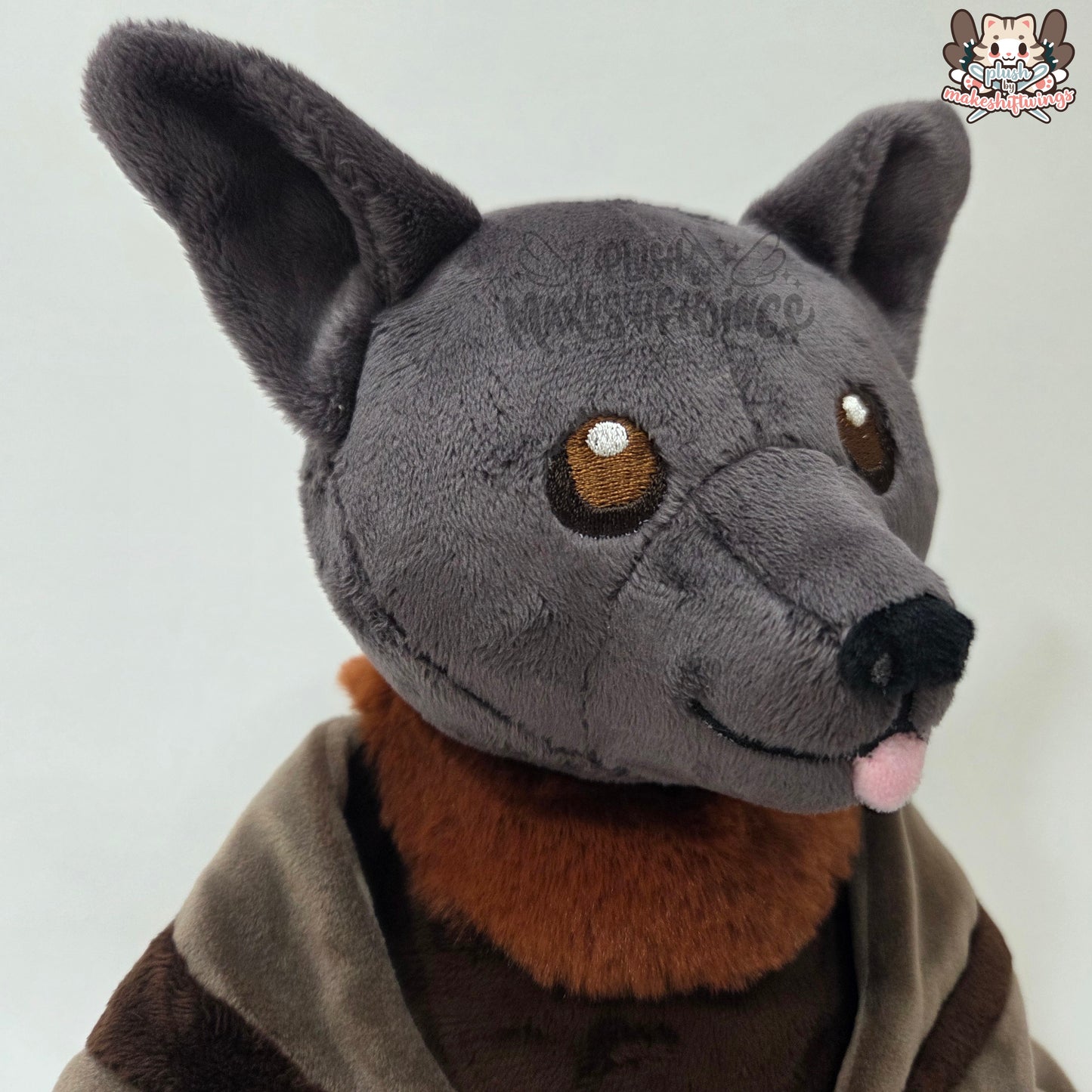 Floppy bat plush