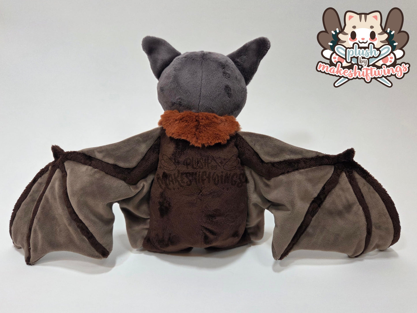 Floppy bat plush