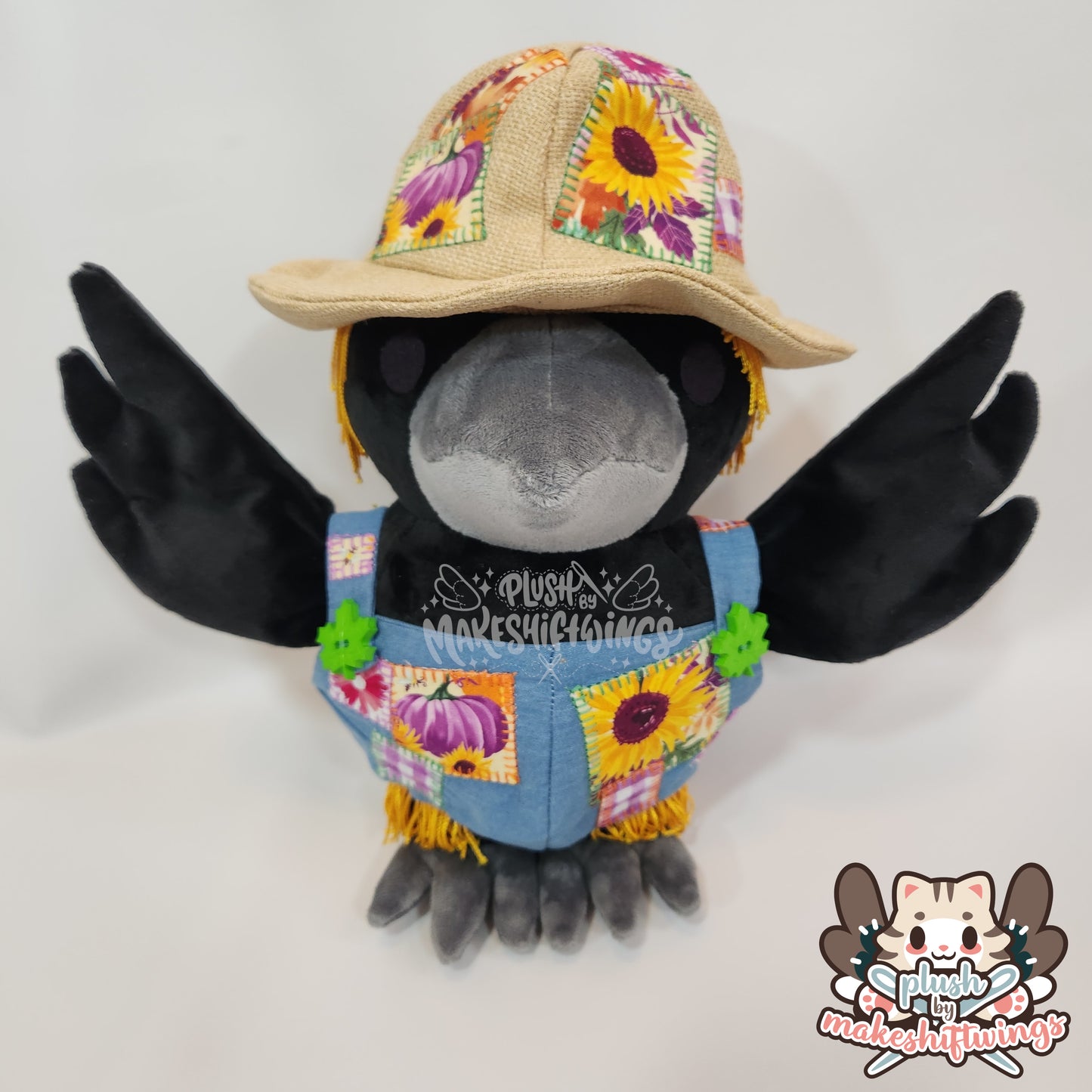 SEWING PATTERN - Scarecrow Crow Plush