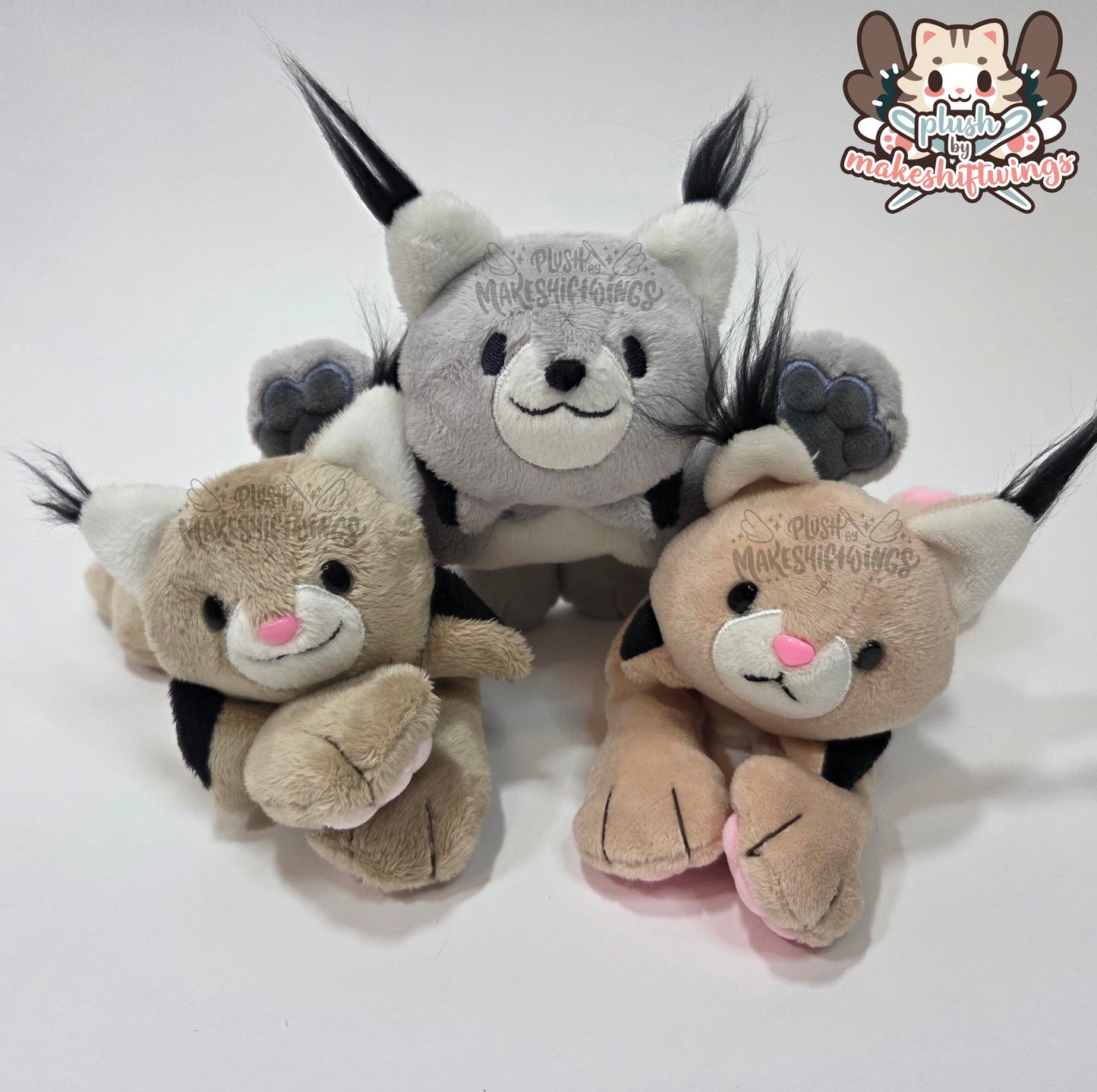 SEWING PATTERN - Lynx beanie plush