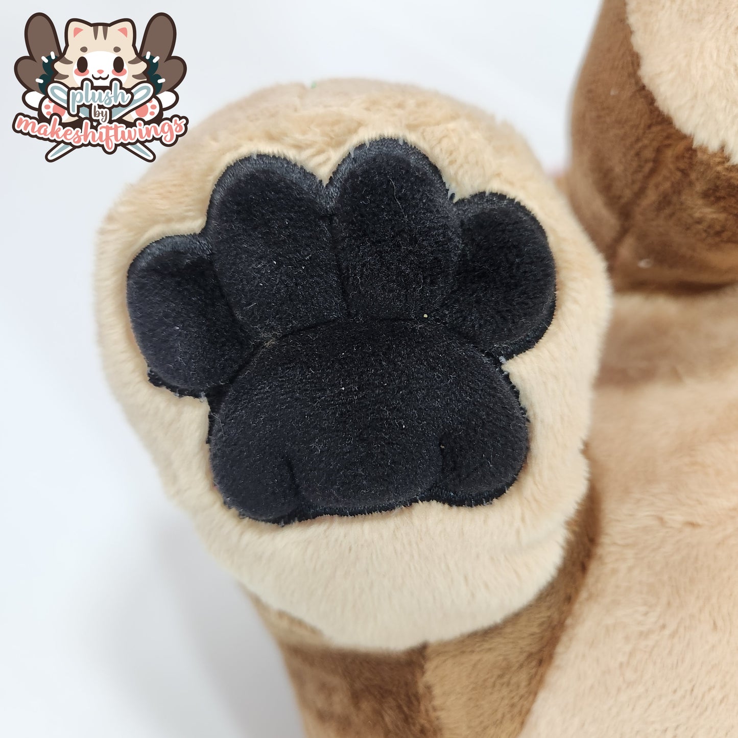 SEWING PATTERN - Lion Cub Plush with Fabric Wreath Mane
