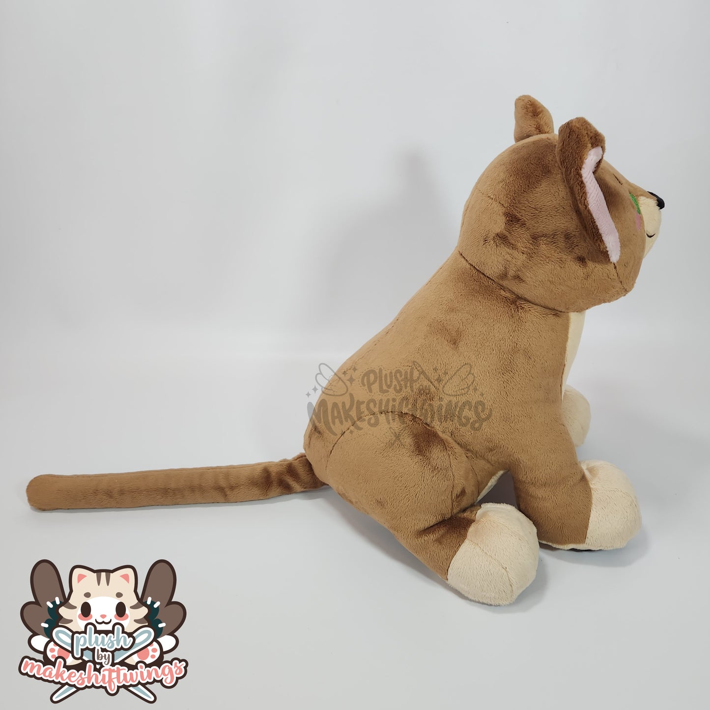 SEWING PATTERN - Lion Cub Plush with Fabric Wreath Mane
