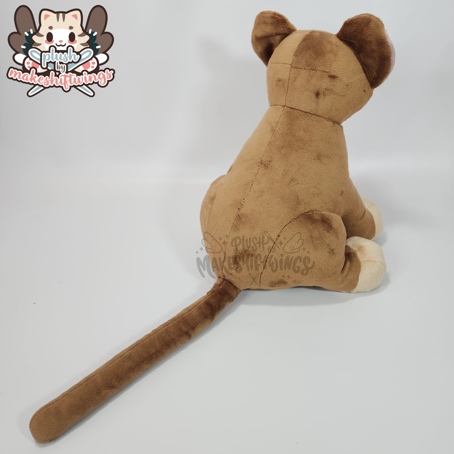 SEWING PATTERN - Lion Cub Plush with Fabric Wreath Mane