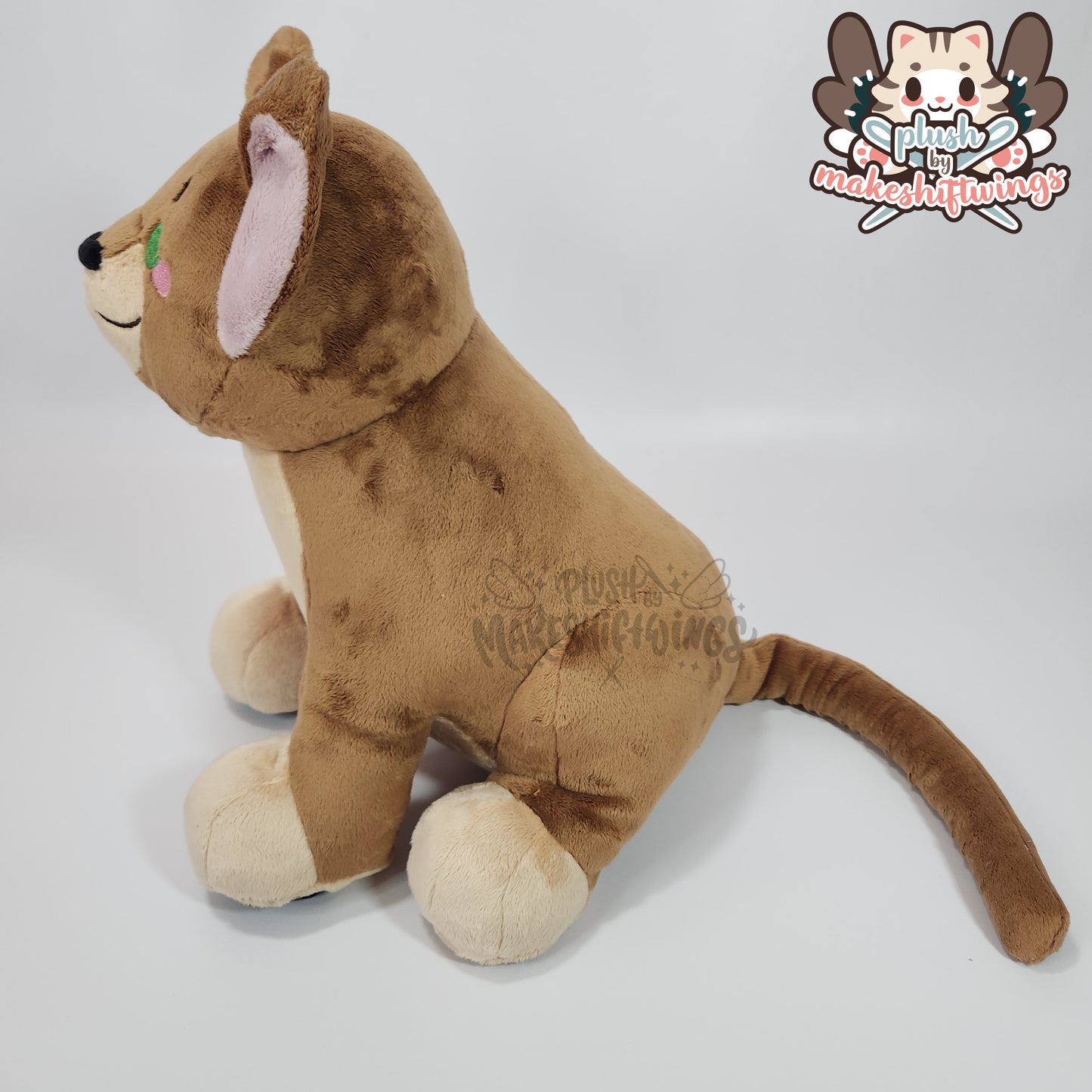 SEWING PATTERN - Lion Cub Plush with Fabric Wreath Mane