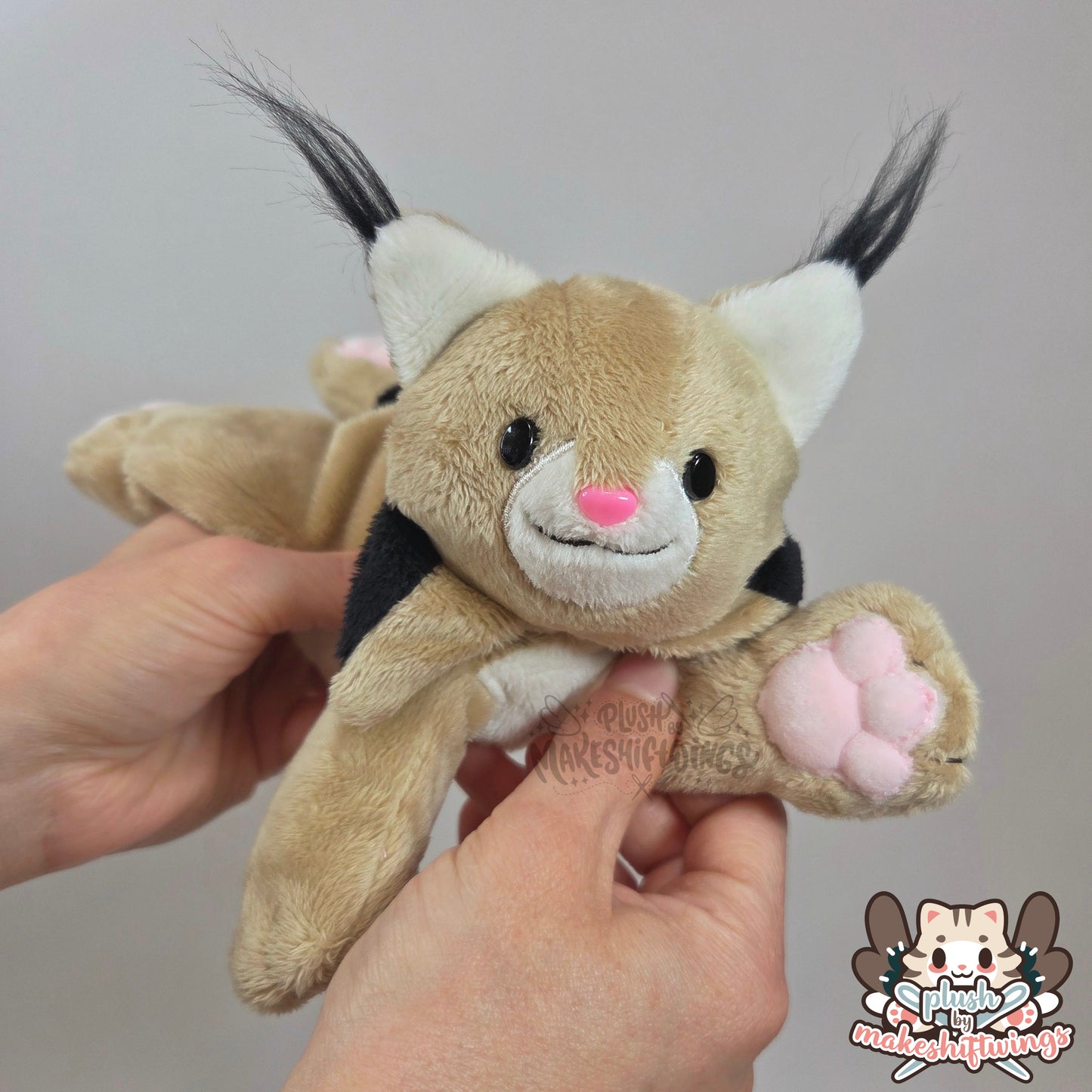 SEWING PATTERN - Lynx beanie plush