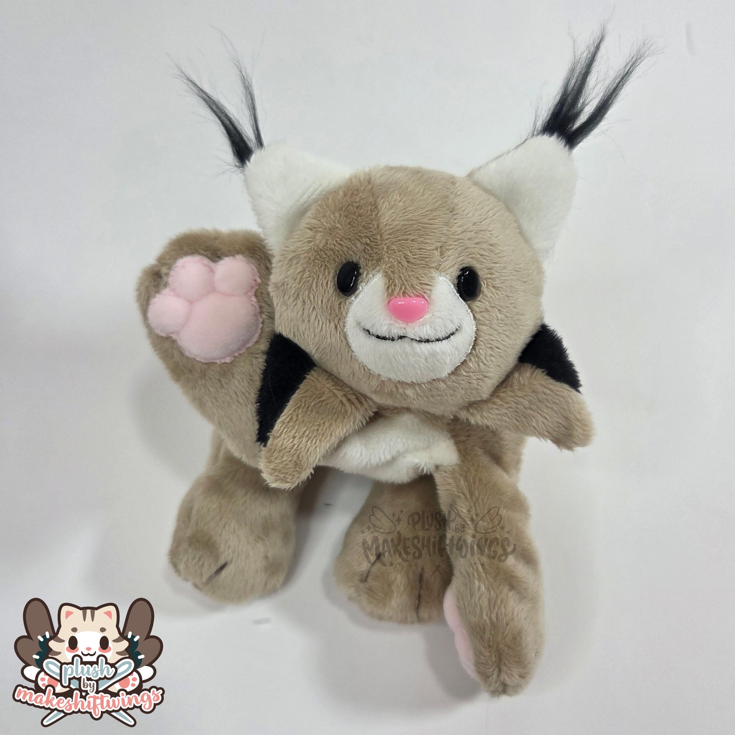 SEWING PATTERN - Lynx beanie plush