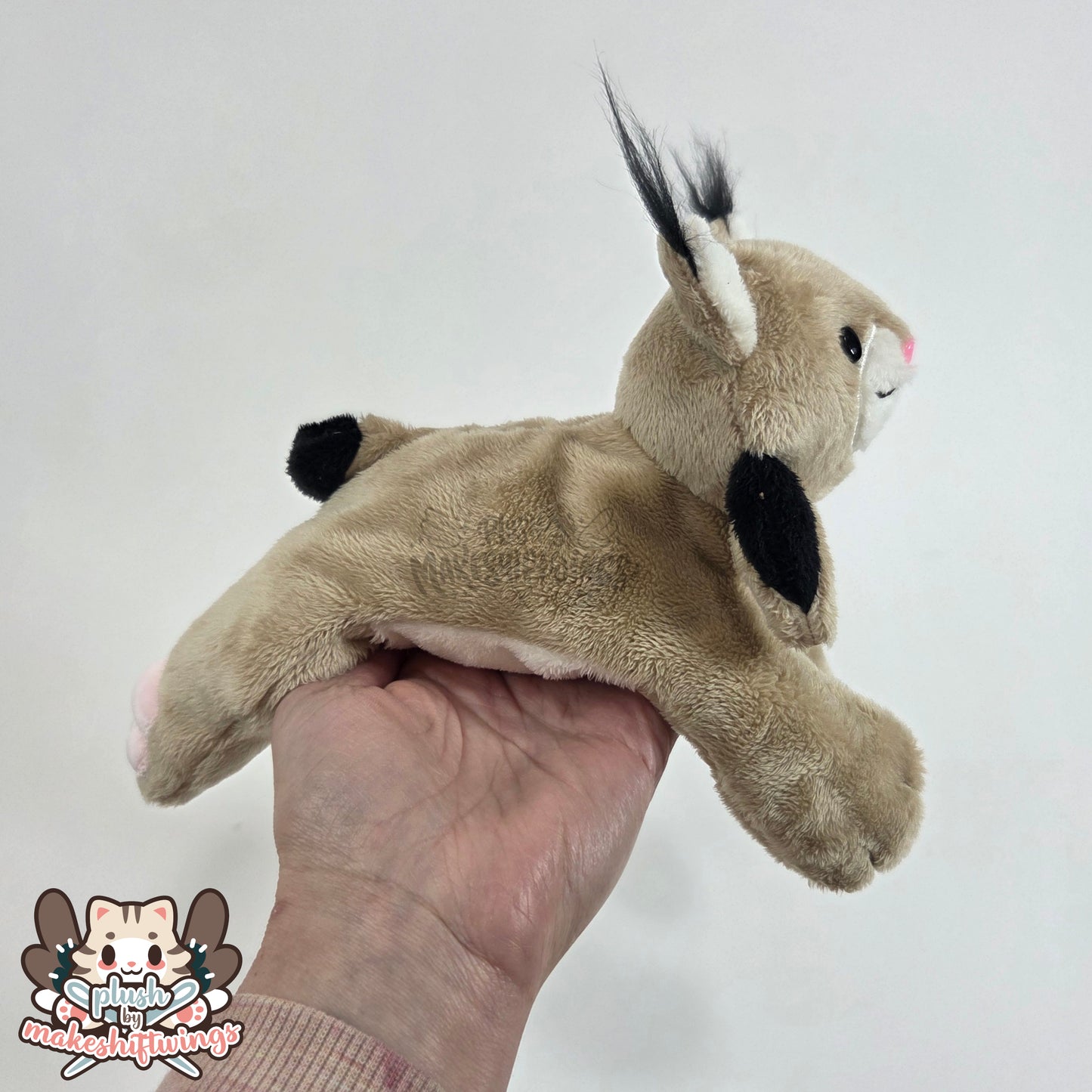 SEWING PATTERN - Lynx beanie plush
