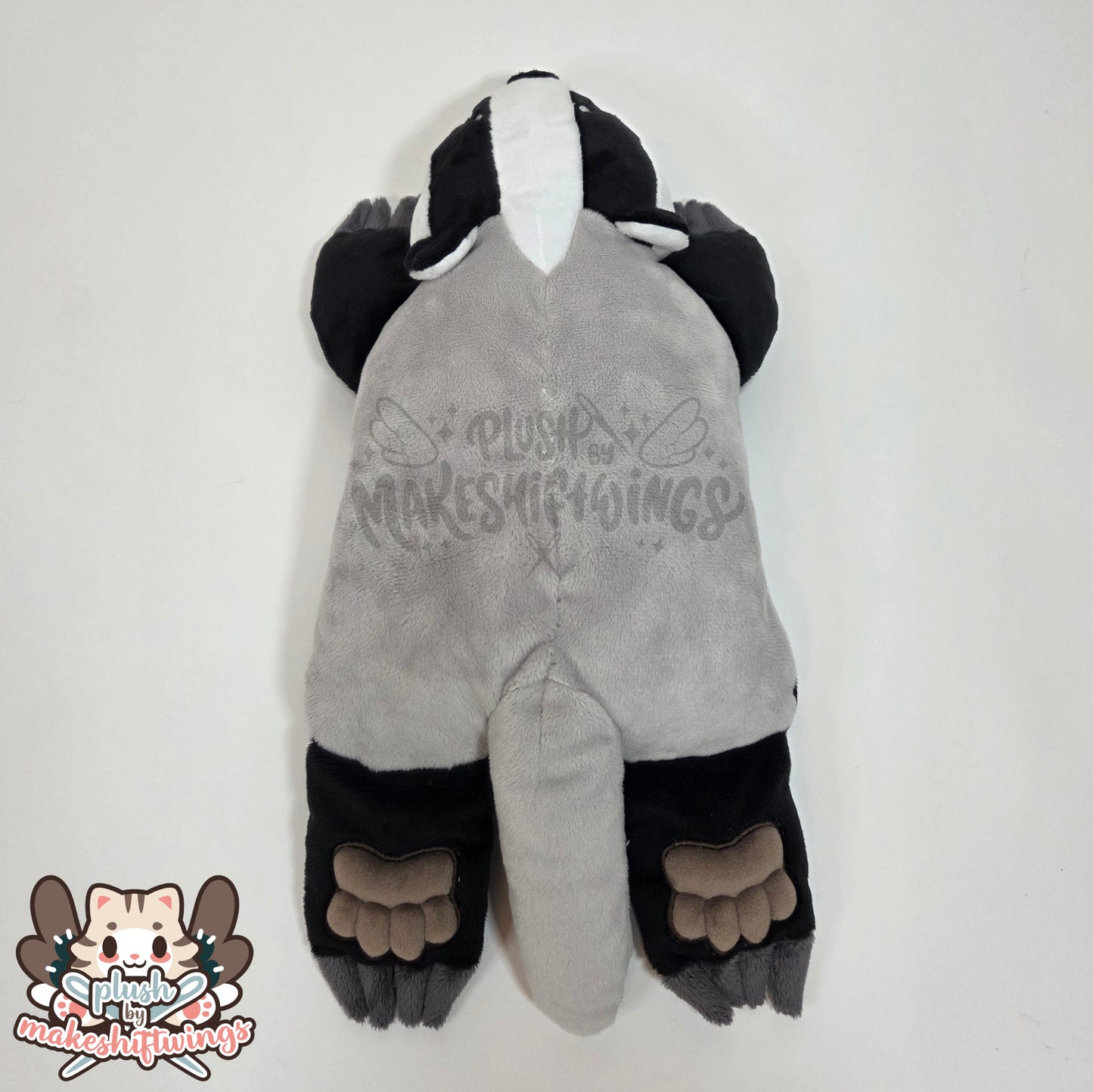 Flat Badger Plush (Minky)