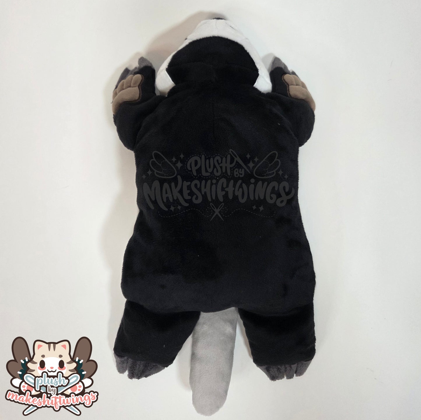 Flat Badger Plush (Minky)