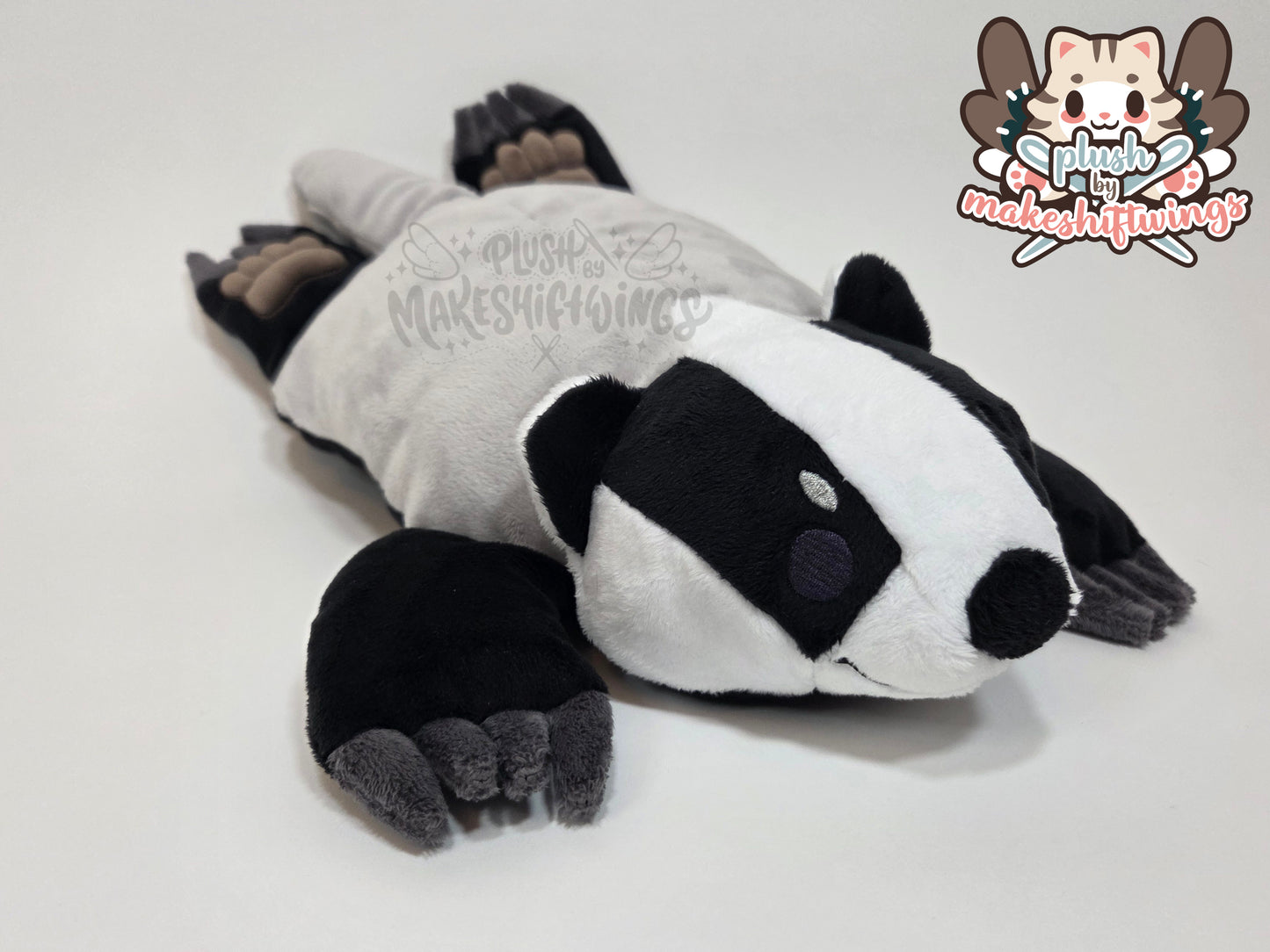 Flat Badger Plush (Minky)