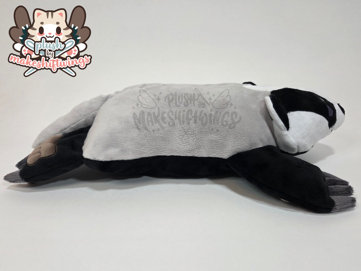 Flat Badger Plush (Minky)
