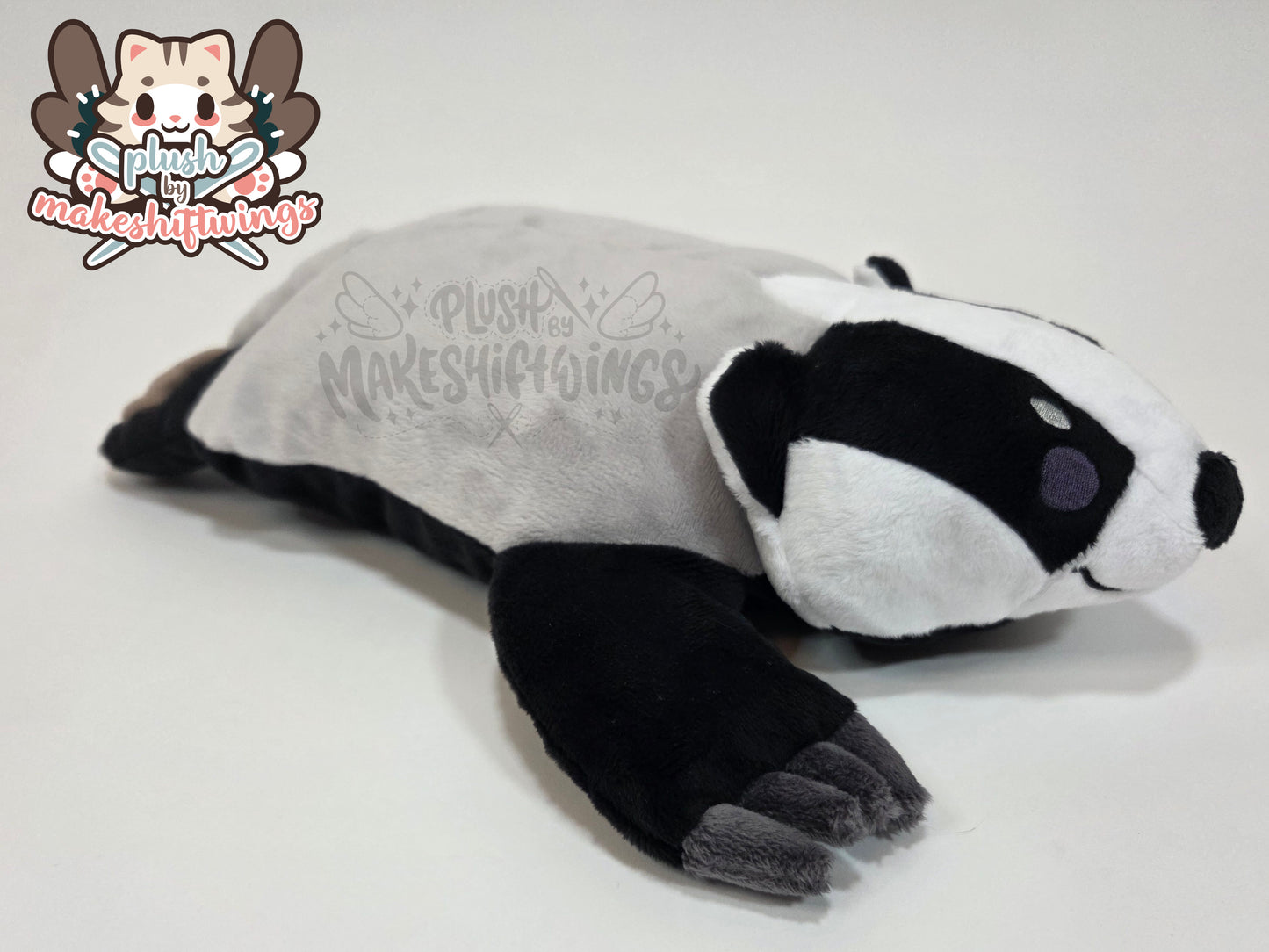 Flat Badger Plush (Minky)