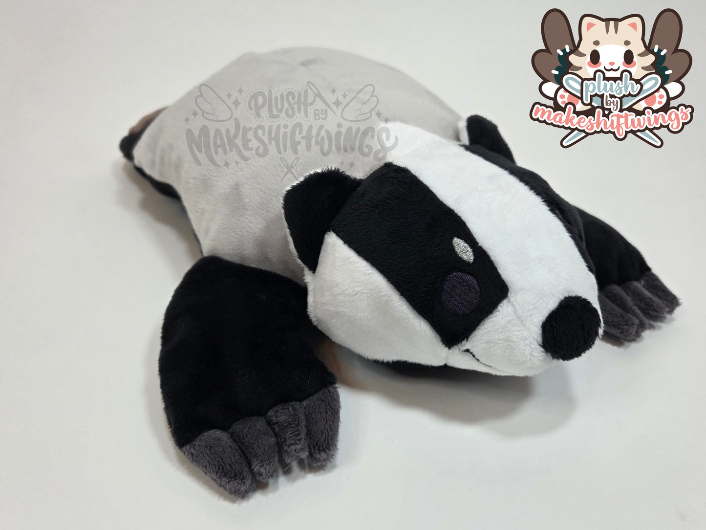 Flat Badger Plush (Minky)