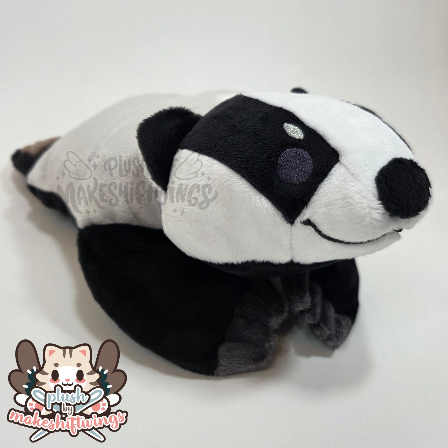 Flat Badger Plush (Minky)