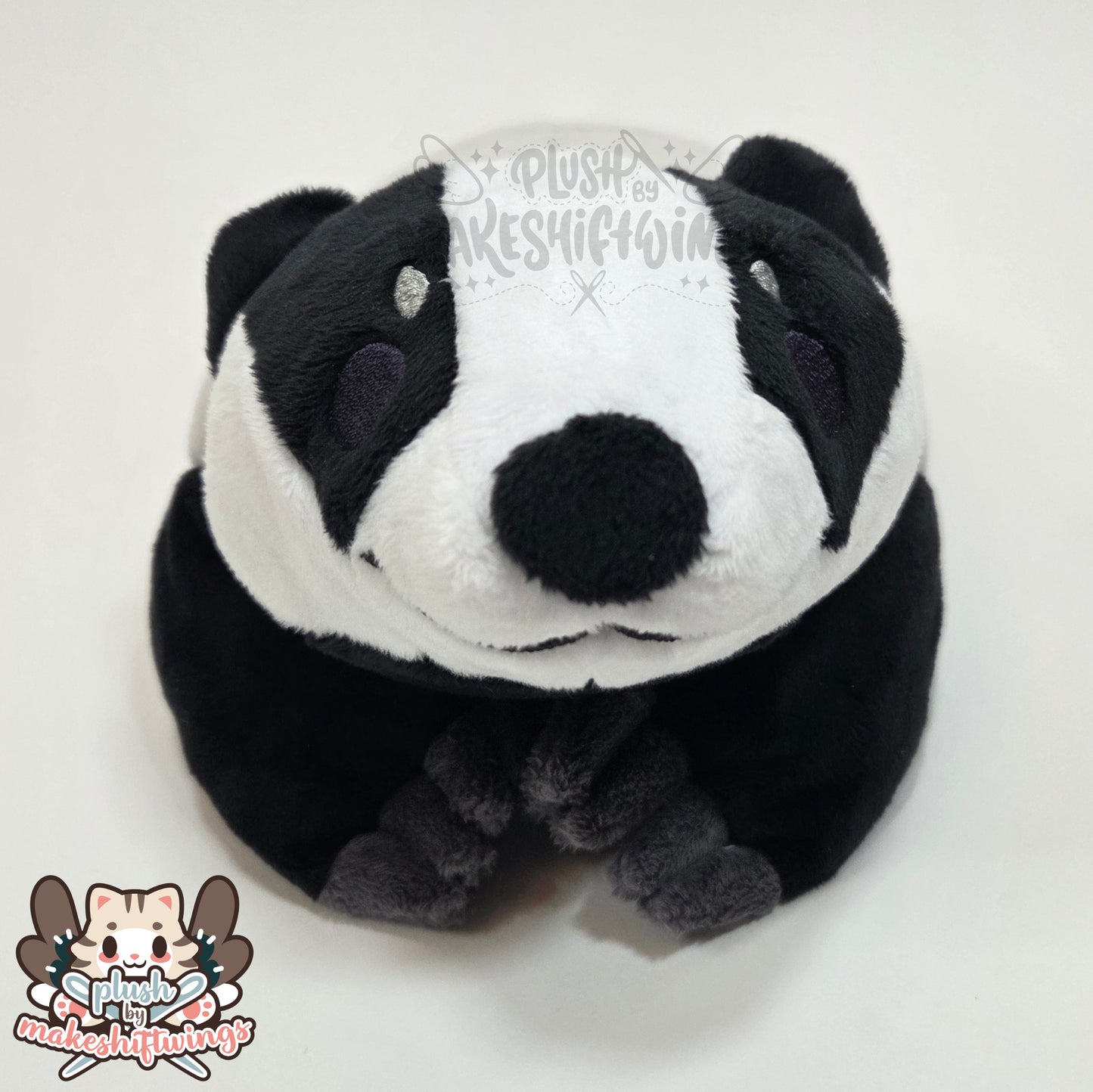 Flat Badger Plush (Minky)
