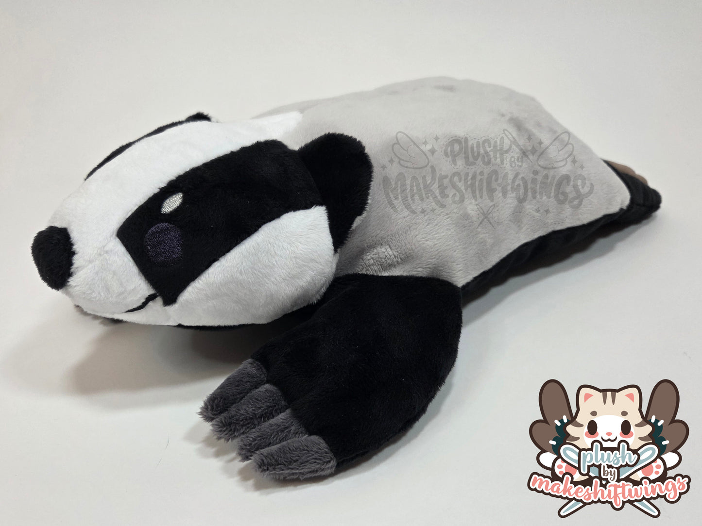 Flat Badger Plush (Minky)