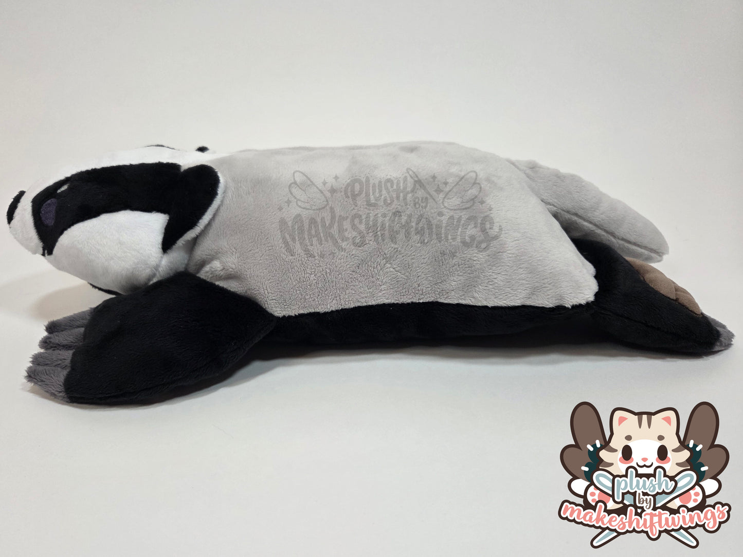 Flat Badger Plush (Minky)