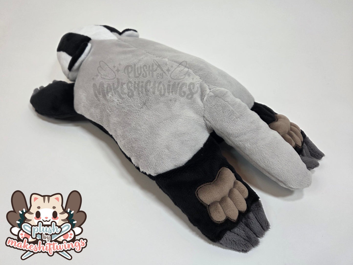 Flat Badger Plush (Minky)