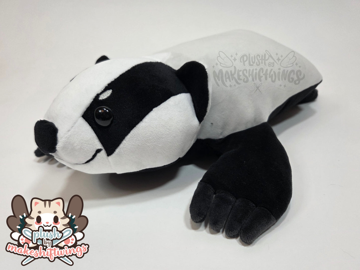 Flat Badger Plush (Mochi)