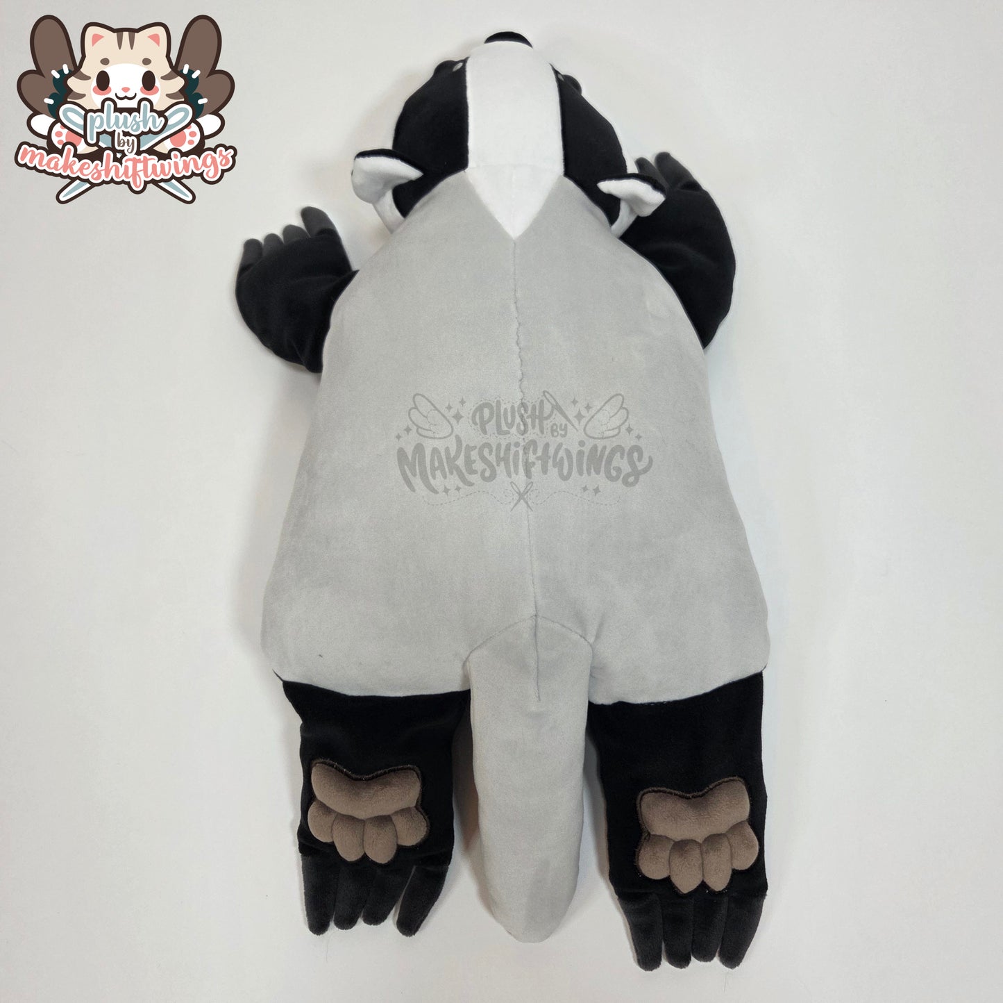 Flat Badger Plush (Mochi)