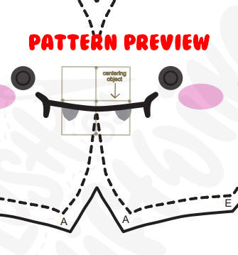SEWING PATTERN - Fat Bat Plush