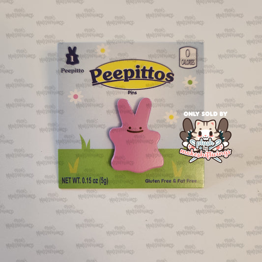 Mini Pink Peepitto Pin