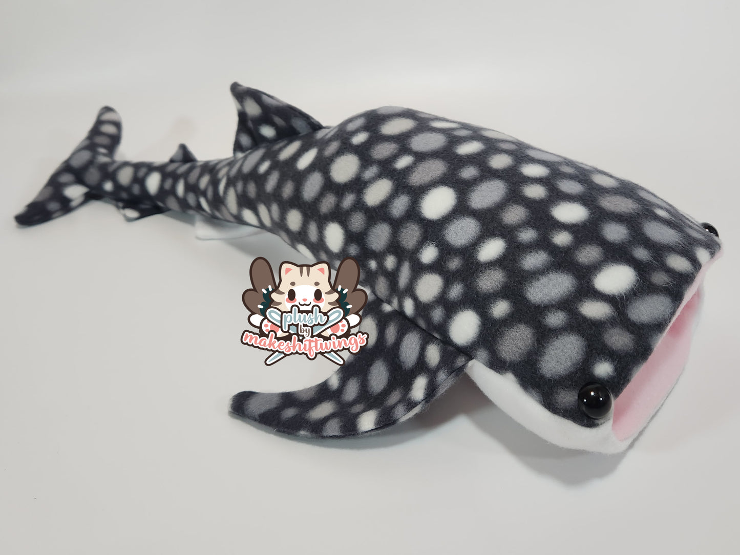 PROTOTYPE PLUSH #1 - Whale Shark (Fleece Mouth)