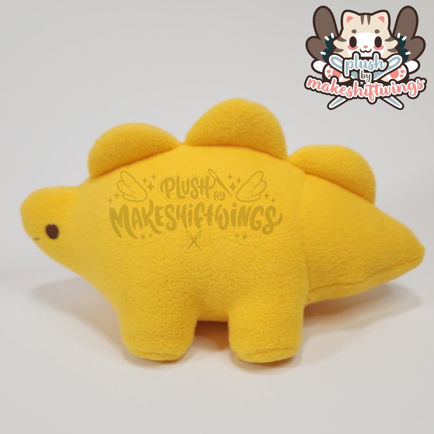 Dino nuggie (fleece - lower mouth)