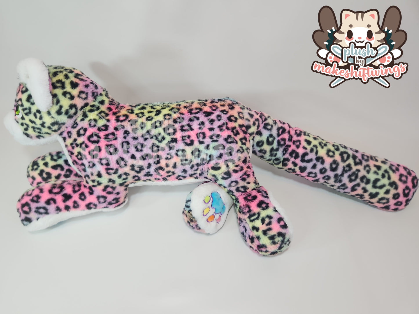 SEWING PATTERN - 2 ft.+ Floppy Big Cat Plush