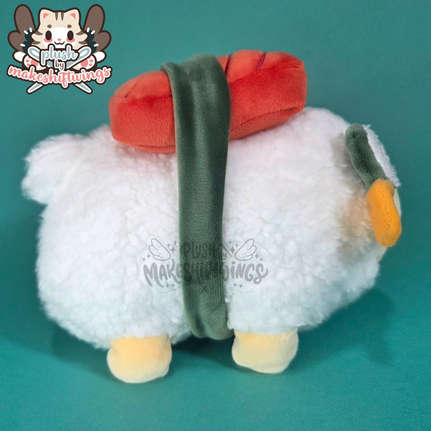 Sushi Sheep Plushie (Sushi Roll Horns)