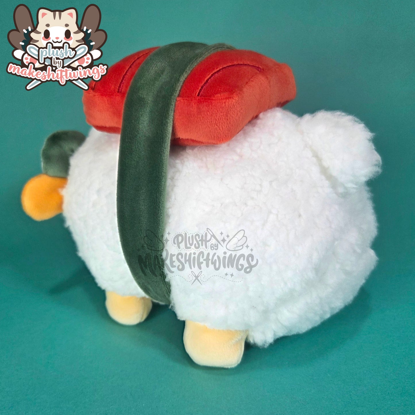 Sushi Sheep Plushie (Sushi Roll Horns)