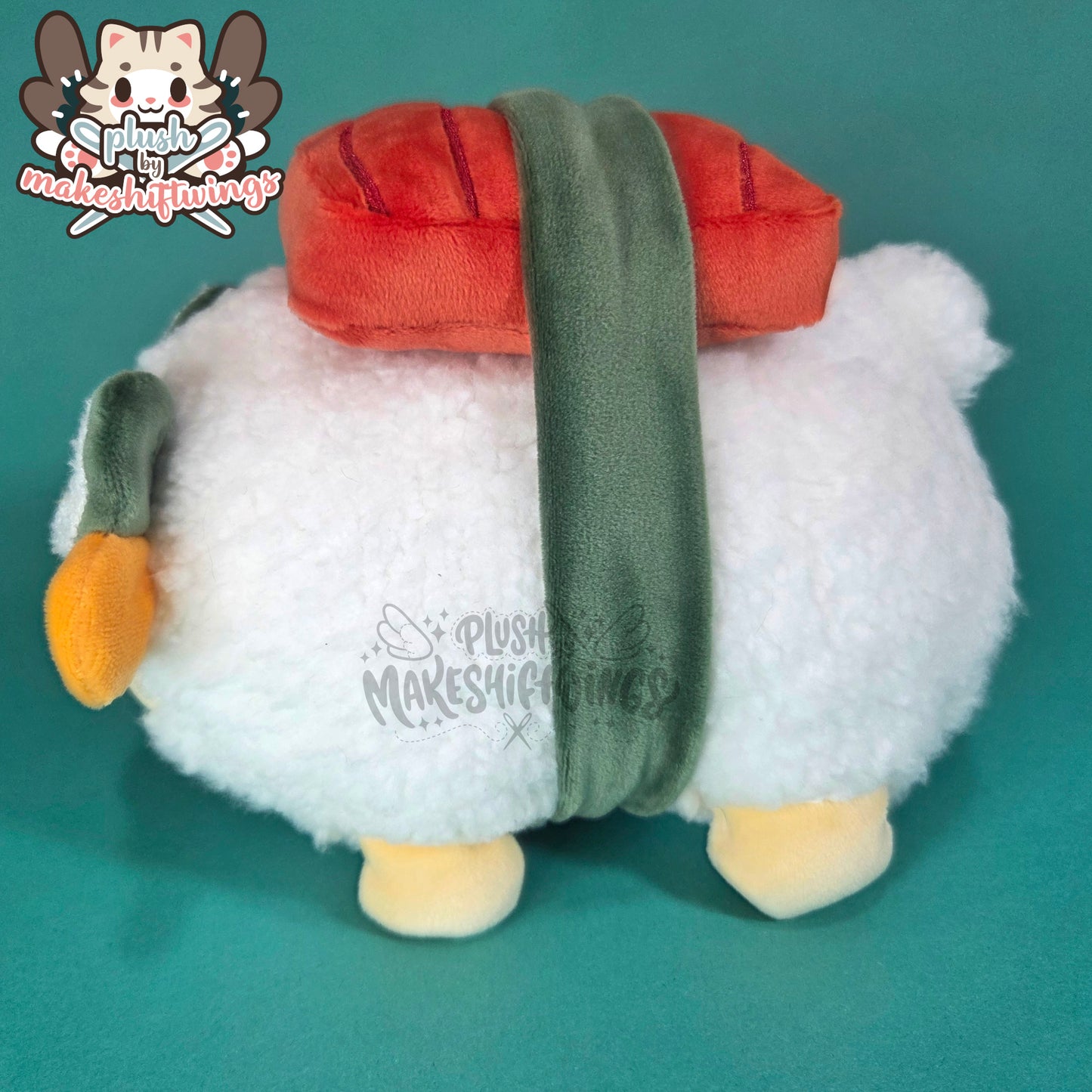 Sushi Sheep Plushie (Sushi Roll Horns)