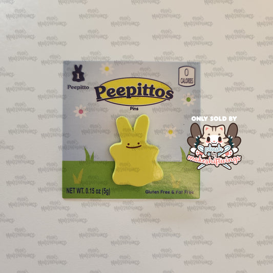 Mini Yellow Peepitto Pin
