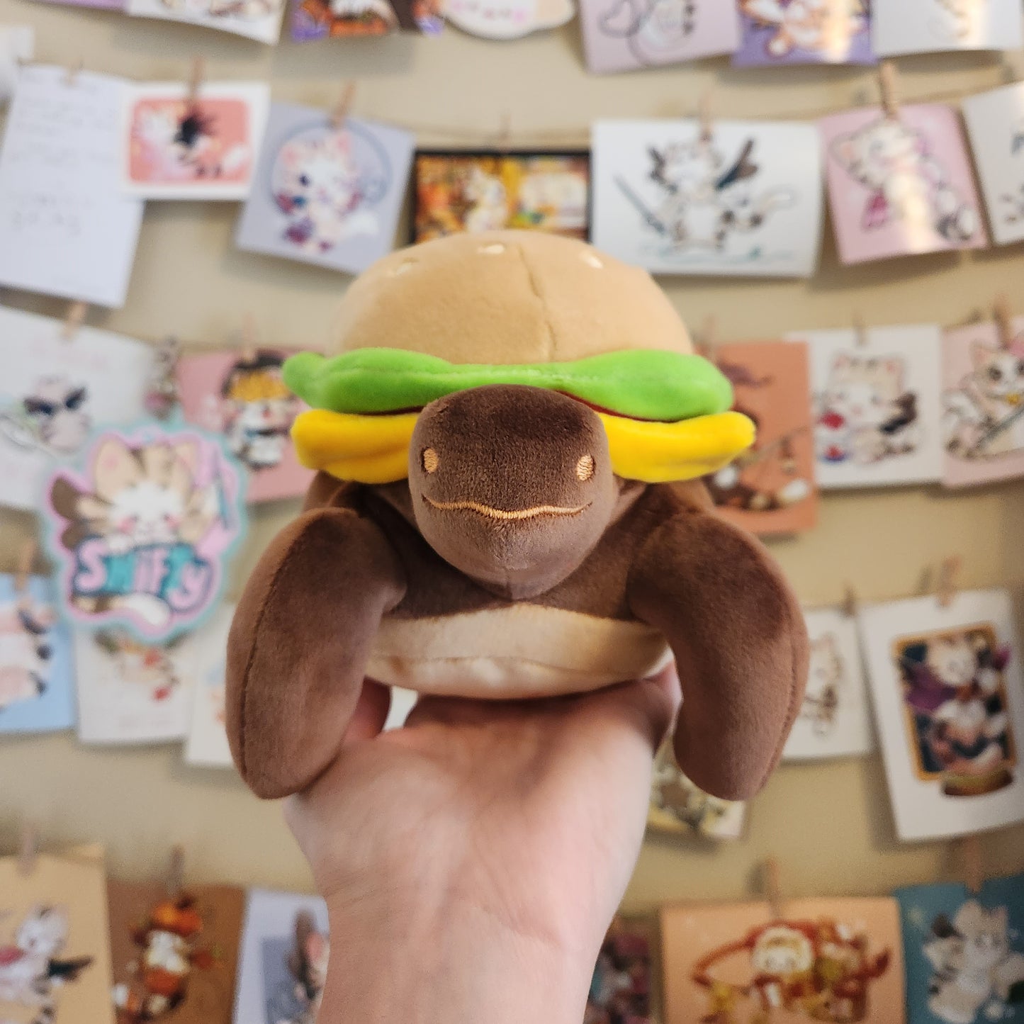 SEWING PATTERN - 5" Burger Turtle and Macaron Variant