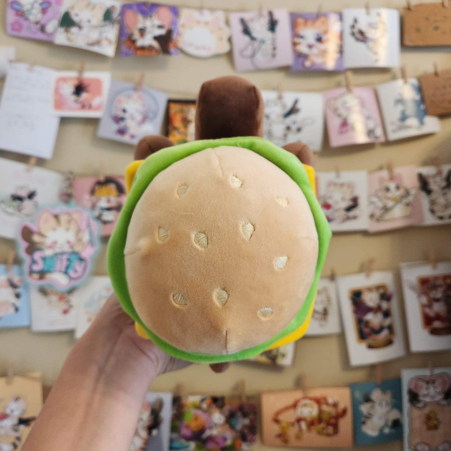 SEWING PATTERN - 5" Burger Turtle and Macaron Variant