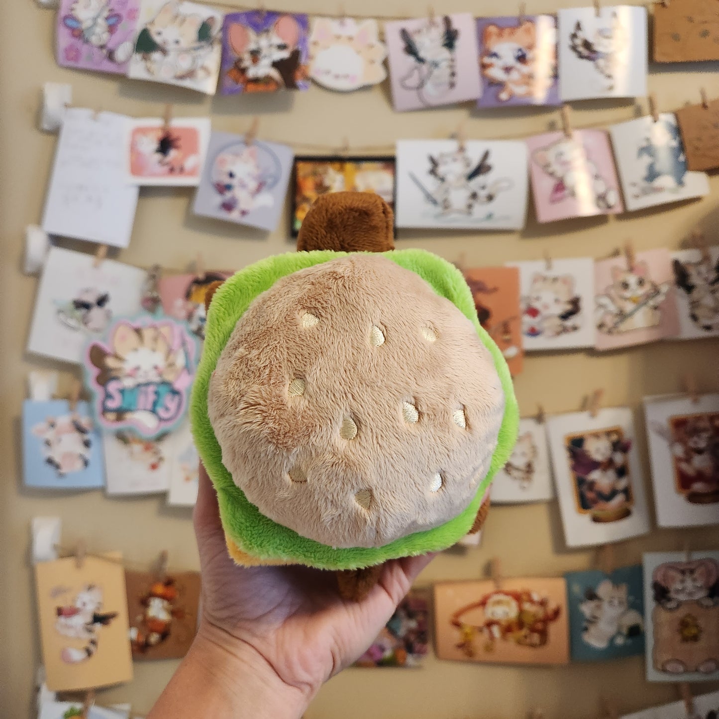 SEWING PATTERN - 5" Burger Turtle and Macaron Variant