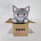 Cat in a Box (Grey Toys)