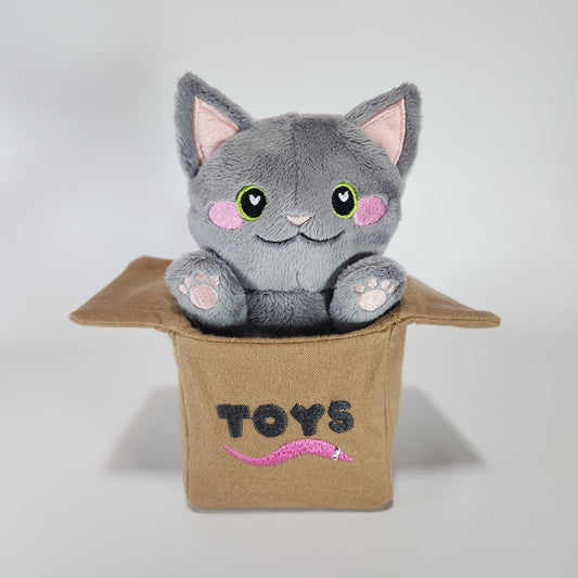 Cat in a Box (Grey Toys)