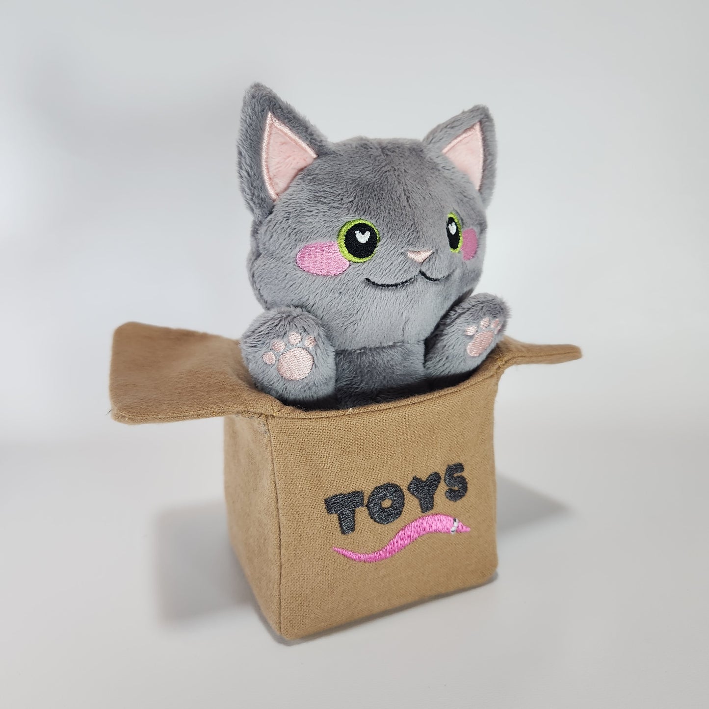 Cat in a Box (Grey Toys)